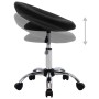 Silla de comedor giratoria cuero sintético negro de vidaXL, Sillas de comedor - Ref: Foro24-3085830, Precio: 74,00 €, Descuen...