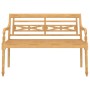 Set de muebles de jardín 4 pzas y cojines madera maciza de teca de vidaXL, Conjuntos de jardín - Ref: Foro24-3087052, Precio:...