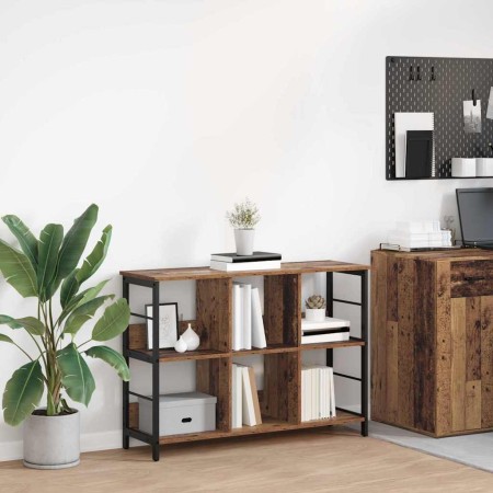 Estante de libros Madera Vieja 102 x 32 x 72,5 cm en Librerías y estanterías | Comprar online en Foru.es