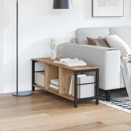 Estante de libros Roble artesanal 102 x 32 x 40,5 cm en Librerías y estanterías | Comprar online en Foru.es