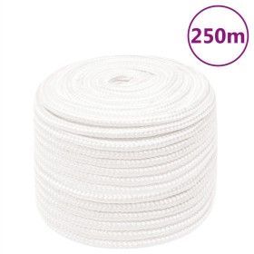 Cuerda de barco polipropileno blanco intenso 14 mm 250 m de vidaXL, Sogas y cuerdas metálicas - Ref: Foro24-152571, Precio: 1...