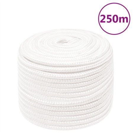 Cuerda de barco polipropileno blanco intenso 14 mm 250 m de vidaXL, Sogas y cuerdas metálicas - Ref: Foro24-152571, Precio: 1...