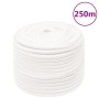 Cuerda de barco polipropileno blanco intenso 14 mm 250 m de vidaXL, Sogas y cuerdas metálicas - Ref: Foro24-152571, Precio: 1...