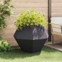 Jardinera 2 pcs Antracita 100 x 100 x 80 cm Acero en Macetas y jardineras | Comprar online en Foru.es