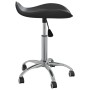 Silla de comedor giratoria cuero sintético negro de vidaXL, Sillas de comedor - Ref: Foro24-3088566, Precio: 54,44 €, Descuen...