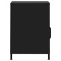 Mesitas de noche 2 uds negro acero 35x35x51 cm de vidaXL, Mesitas de noche - Ref: Foro24-3095221, Precio: 157,12 €, Descuento: %