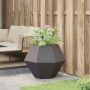 Jardinera Negro 75 x 75 x 60 cm Acero en Macetas y jardineras | Comprar online en Foru.es