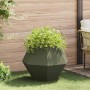 Jardinera Verde Oliva 75 x 75 x 60 cm Acero en Macetas y jardineras | Comprar online en Foru.es
