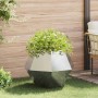 Jardinera Plateado 75 x 75 x 60 cm Acero inoxidable en Macetas y jardineras | Comprar online en Foru.es