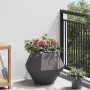 Jardinera 2 pcs Negro 50 x 50 x 40 cm Acero en Macetas y jardineras | Comprar online en Foru.es