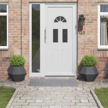 Jardinera 2 pcs Antracita 50 x 50 x 40 cm Acero en Macetas y jardineras | Comprar online en Foru.es