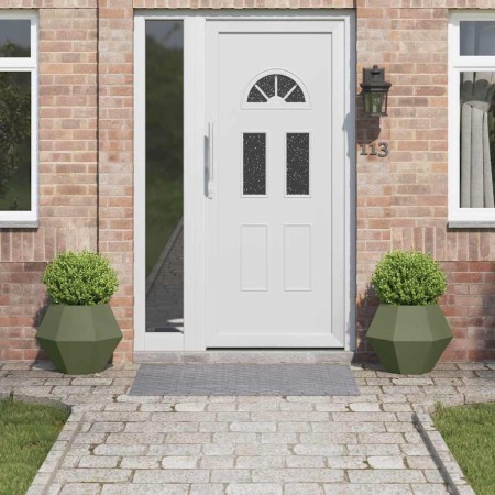 Jardinera 2 pcs Verde Oliva 50 x 50 x 40 cm Acero en Macetas y jardineras | Comprar online en Foru.es