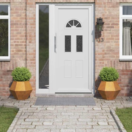 Jardinera 2 pcs Oxidado 50 x 50 x 40 cm Acero autopatinable en Macetas y jardineras | Comprar online en Foru.es