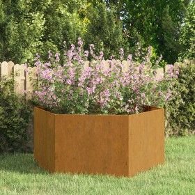 Jardinera de acero corten oxidado 90x90x45 cm de vidaXL, Maceteros y jardineras - Ref: Foro24-823676, Precio: 74,92 €, Descue...