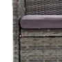 Juego muebles jardín 7 pzas con cojines ratán sintético gris de vidaXL, Conjuntos de jardín - Ref: Foro24-3095006, Precio: 53...