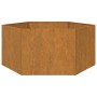 Jardinera de acero corten oxidado 90x90x45 cm de vidaXL, Maceteros y jardineras - Ref: Foro24-823676, Precio: 74,92 €, Descue...