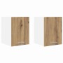 Mueble colgante Riga 2 pcs Roble Artesano y 30 x 31 x 40 cm en Armarios de cocina | Comprar online en Foru.es
