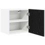 Mueble colgante Riga 2 pcs Roble Negro y 40 x 31 x 40 cm en Armarios de cocina | Comprar online en Foru.es