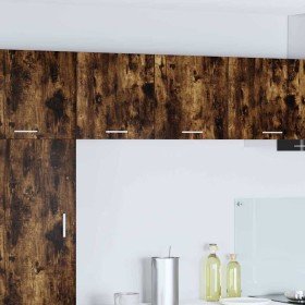 Mueble colgante Riga 2 pcs Roble Ahumado y 40 x 31 x 40 cm en Armarios de cocina | Comprar online en Foru.es