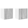 Mueble colgante Riga 2 pcs Gris Sonoma y 40 x 31 x 40 cm en Armarios de cocina | Comprar online en Foru.es