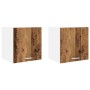 Mueble colgante Riga 2 pcs Madera Vieja y 40 x 31 x 40 cm en Armarios de cocina | Comprar online en Foru.es