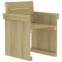 Set de comedor de jardín 7 piezas madera pino impregnada de vidaXL, Conjuntos de jardín - Ref: Foro24-3096615, Precio: 672,68...
