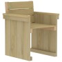 Set de comedor de jardín 7 piezas madera pino impregnada de vidaXL, Conjuntos de jardín - Ref: Foro24-3096615, Precio: 682,63...