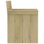 Set de comedor de jardín 7 piezas madera pino impregnada de vidaXL, Conjuntos de jardín - Ref: Foro24-3096615, Precio: 672,68...