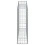 Cestas gaviones 30 uds forma de arco hierro 200x30x100/120 cm de vidaXL, Maceteros y jardineras - Ref: Foro24-3145447, Precio...