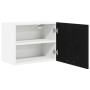 Mueble colgante con puerta Riga Roble Negro y 50 x 31 x 40 cm en Armarios de cocina | Comprar online en Foru.es