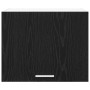 Mueble colgante con puerta Riga Roble Negro y 50 x 31 x 40 cm en Armarios de cocina | Comprar online en Foru.es
