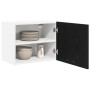Mueble colgante Riga 2 pcs Roble Negro y 50 x 31 x 40 cm en Armarios de cocina | Comprar online en Foru.es