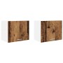 Mueble colgante Riga 2 pcs Madera Vieja y 50 x 31 x 40 cm en Armarios de cocina | Comprar online en Foru.es
