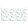 Cojín banco de jardín tela Oxford estampado hojas 120x50x3 cm de vidaXL, Cojines para sillas y sofás - Ref: Foro24-361138, Pr...