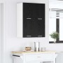 Mueble colgante con puerta Riga Roble Negro y 60 x 31 x 40 cm en Armarios de cocina | Comprar online en Foru.es
