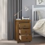 Mesitas de noche 2 uds madera de pino marrón miel 40x35x61,5 cm de vidaXL, Mesitas de noche - Ref: Foro24-813706, Precio: 117...