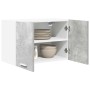 Mueble colgante con puerta Riga Gris Concreto y 60 x 31 x 40 cm en Armarios de cocina | Comprar online en Foru.es