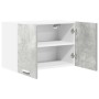 Mueble colgante con puerta Riga Gris Concreto y 60 x 31 x 40 cm en Armarios de cocina | Comprar online en Foru.es