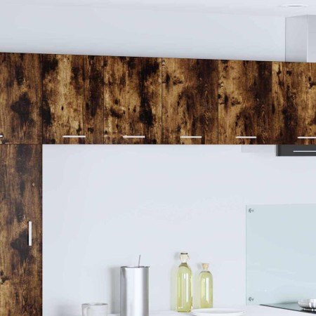 Mueble colgante con puerta Riga Roble Ahumado y 60 x 31 x 40 cm en Armarios de cocina | Comprar online en Foru.es