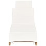 Tumbonas con cojines 2 unidades madera maciza de teca de vidaXL, Tumbonas - Ref: Foro24-3143633, Precio: 373,58 €, Descuento: %