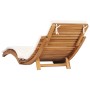 Tumbonas con cojines 2 unidades madera maciza de teca de vidaXL, Tumbonas - Ref: Foro24-3143633, Precio: 373,58 €, Descuento: %