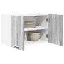 Mueble colgante con puerta Riga Gris Sonoma y 60 x 31 x 40 cm en Armarios de cocina | Comprar online en Foru.es