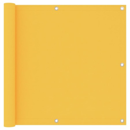 Toldo para balcón tela oxford amarillo 90x400 cm en Sombrillas | Comprar online en Foru.es