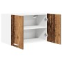 Mueble colgante con puerta Riga Madera Vieja y 60 x 31 x 40 cm en Armarios de cocina | Comprar online en Foru.es