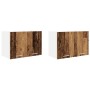 Mueble colgante Riga 2 pcs Madera Vieja y 60 x 31 x 40 cm en Armarios de cocina | Comprar online en Foru.es