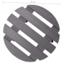 Soportes con ruedas para plantas 4 unidades gris WPC Ø30x7,5 cm de vidaXL, Soportes para macetas - Ref: Foro24-3143924, Preci...