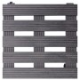 Soportes con ruedas para plantas 4 uds gris WPC 30x30x7,5 cm de vidaXL, Soportes para macetas - Ref: Foro24-3143926, Precio: ...