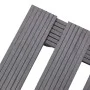Soportes con ruedas para plantas 4 uds gris WPC 30x30x7,5 cm de vidaXL, Soportes para macetas - Ref: Foro24-3143926, Precio: ...