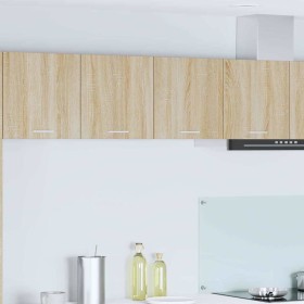 Mueble colgante con puerta Riga Roble Sonoma 80 x 31 x 40 cm en Armarios de cocina | Comprar online en Foru.es