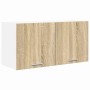 Mueble colgante con puerta Riga Roble Sonoma 80 x 31 x 40 cm en Armarios de cocina | Comprar online en Foru.es